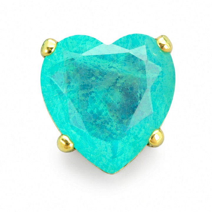 Small Crystal Oval Spacer