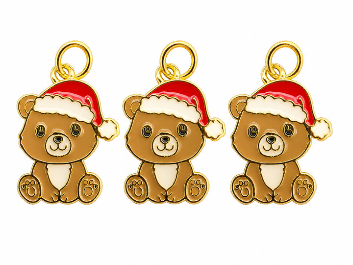 Bear Christmas Charm