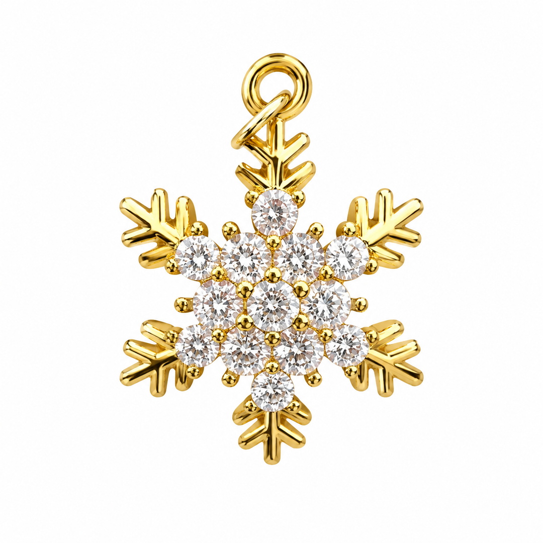 Snowflake Christmas Charm