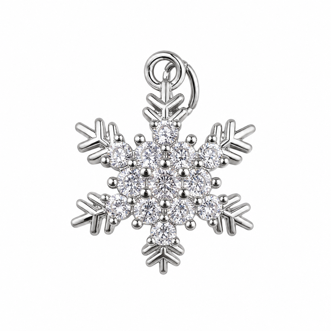 Snowflake Christmas Charm