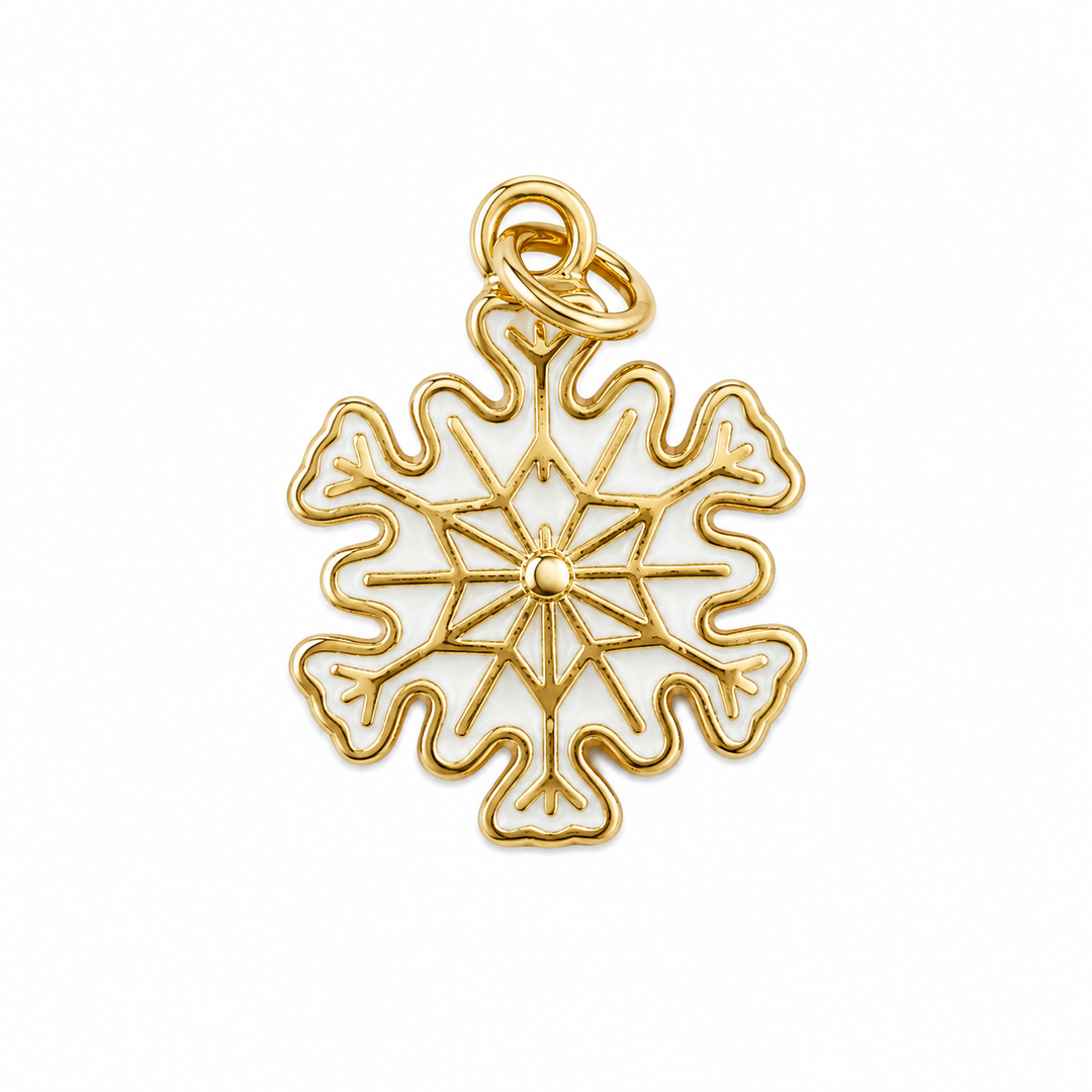 Snowflake Christmas Charm