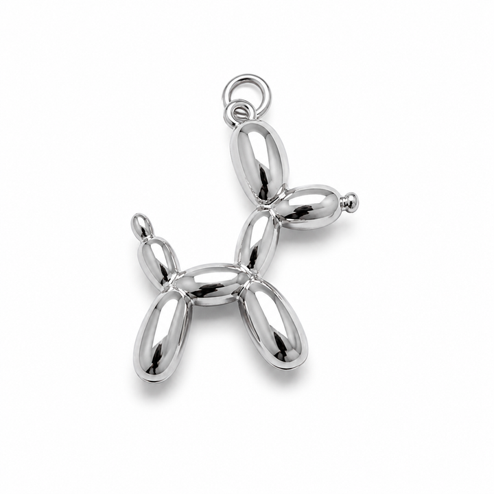 Colorful Balloon Dog Charm