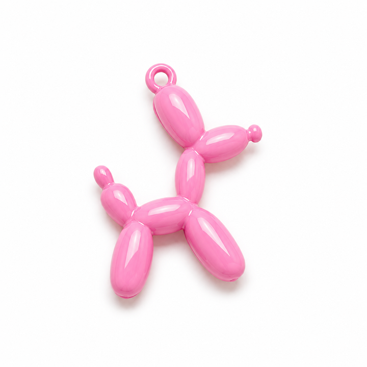 Colorful Balloon Dog Charm