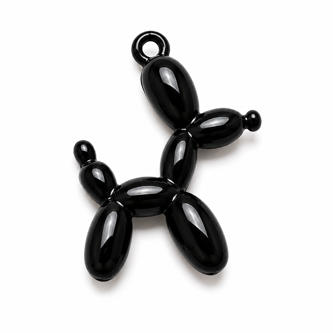 Colorful Balloon Dog Charm