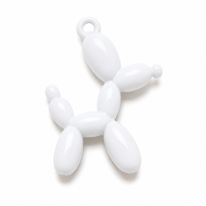 Colorful Balloon Dog Charm