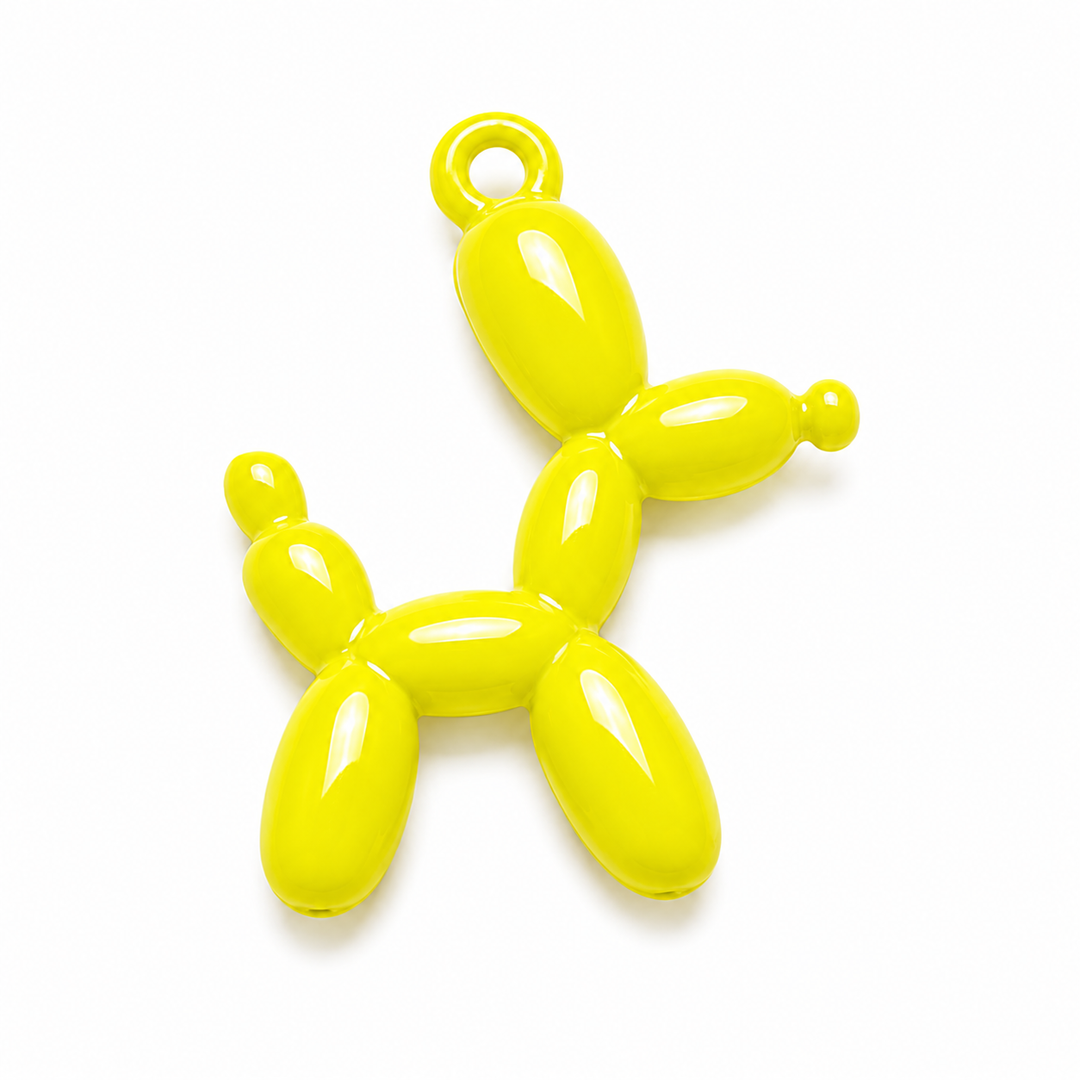 Colorful Balloon Dog Charm
