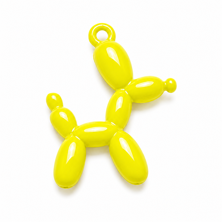 Colorful Balloon Dog Charm