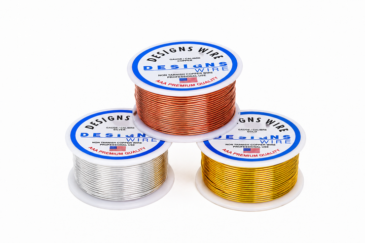 3 PACK / DESIGNS WIRE- Copper wire (EXCLUSIVE PACK PROMO)