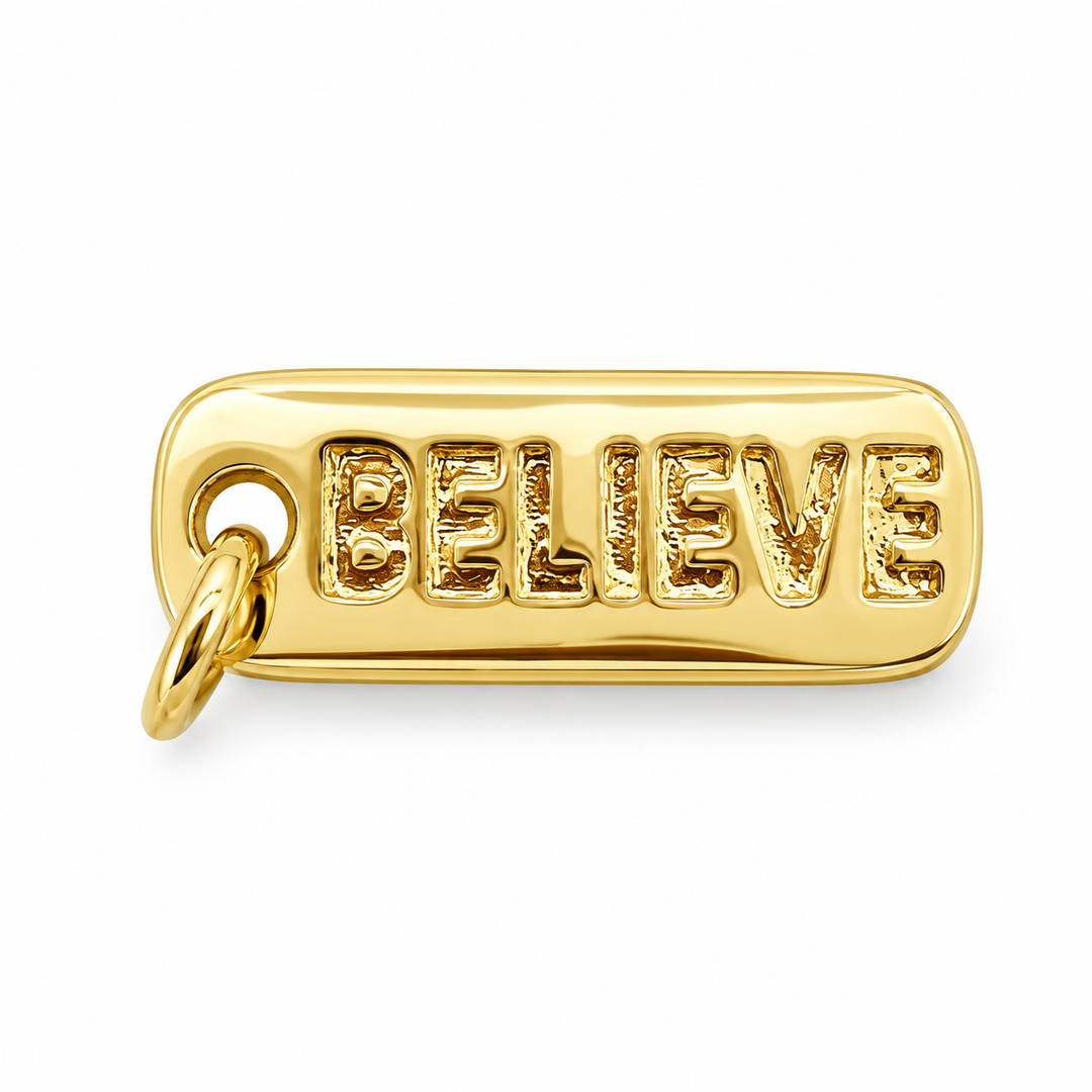 Rectangle Word Charms