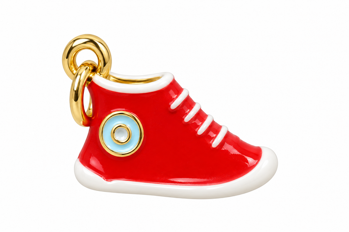 Shoe Enamel Charm