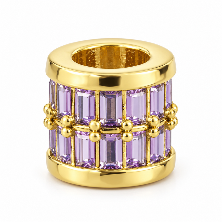 Big Hole Micro Pave Spacer