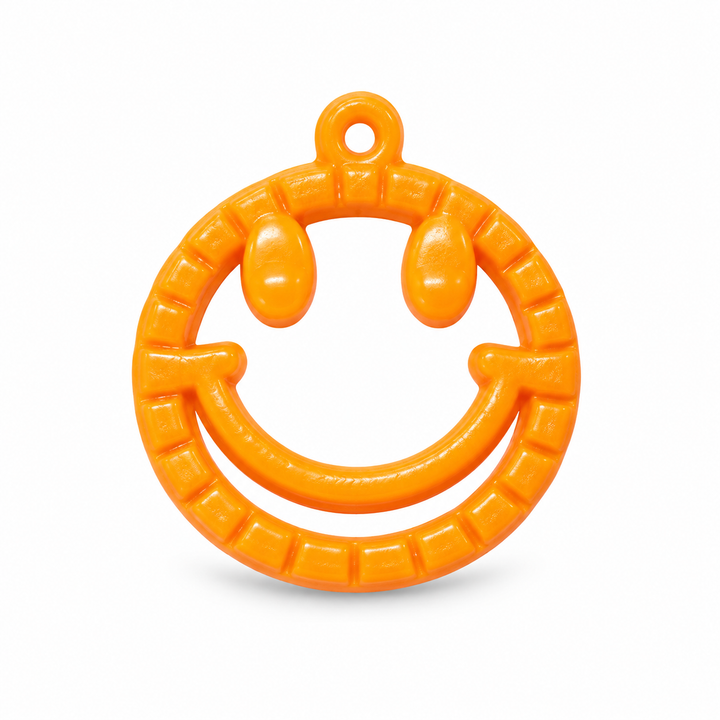 Colorful Happy Face Charm