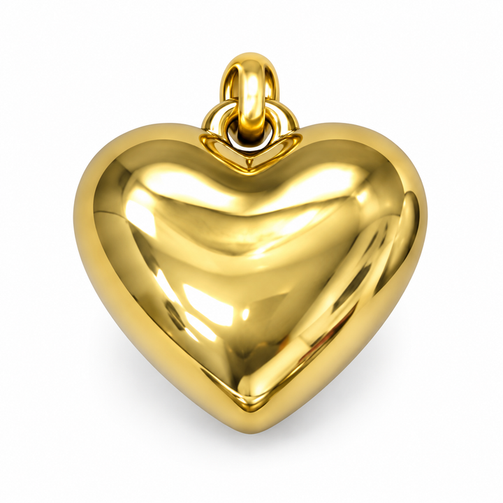 Enamel Heart Charm