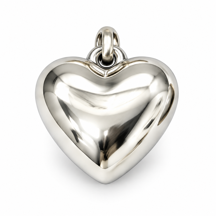 Enamel Heart Charm
