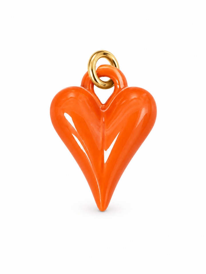 Enamel Heart pendant