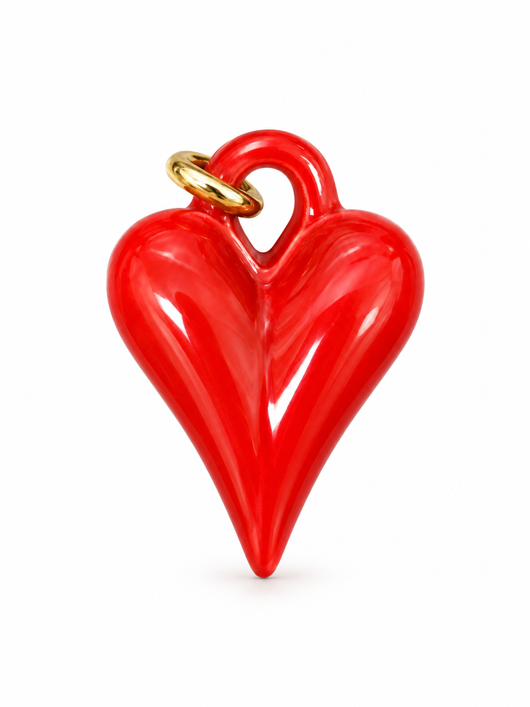 Enamel Heart pendant
