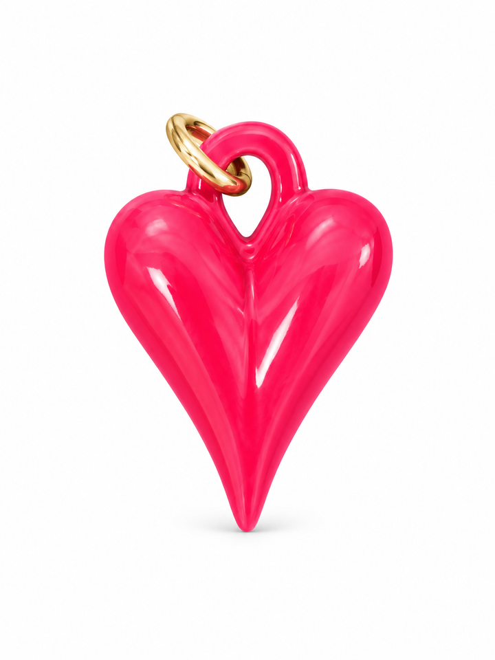 Enamel Heart pendant