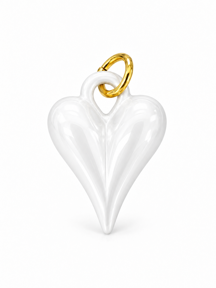 Enamel Heart pendant