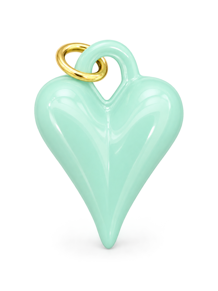 Enamel Heart pendant