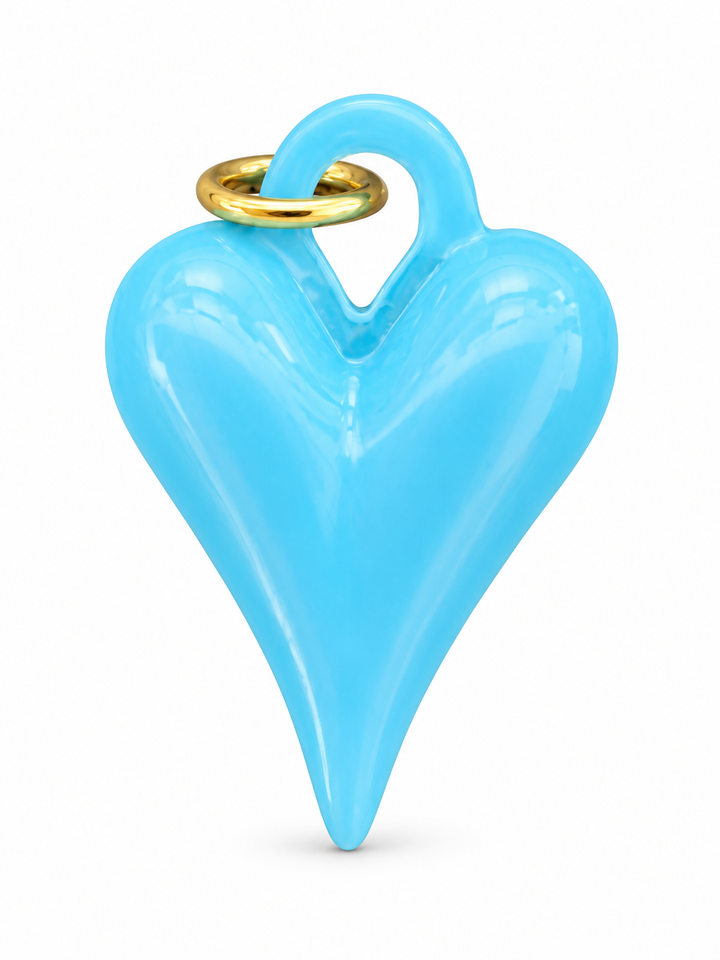 Enamel Heart pendant