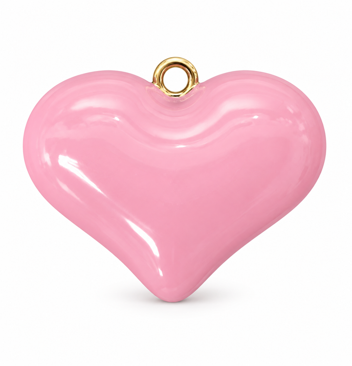Glass Heart Pendant
