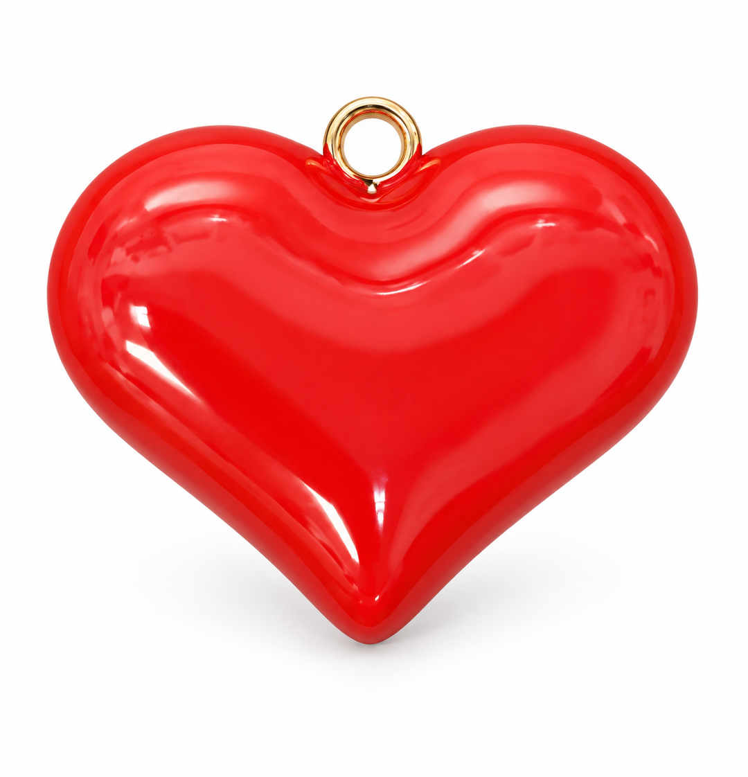 Glass Heart Pendant