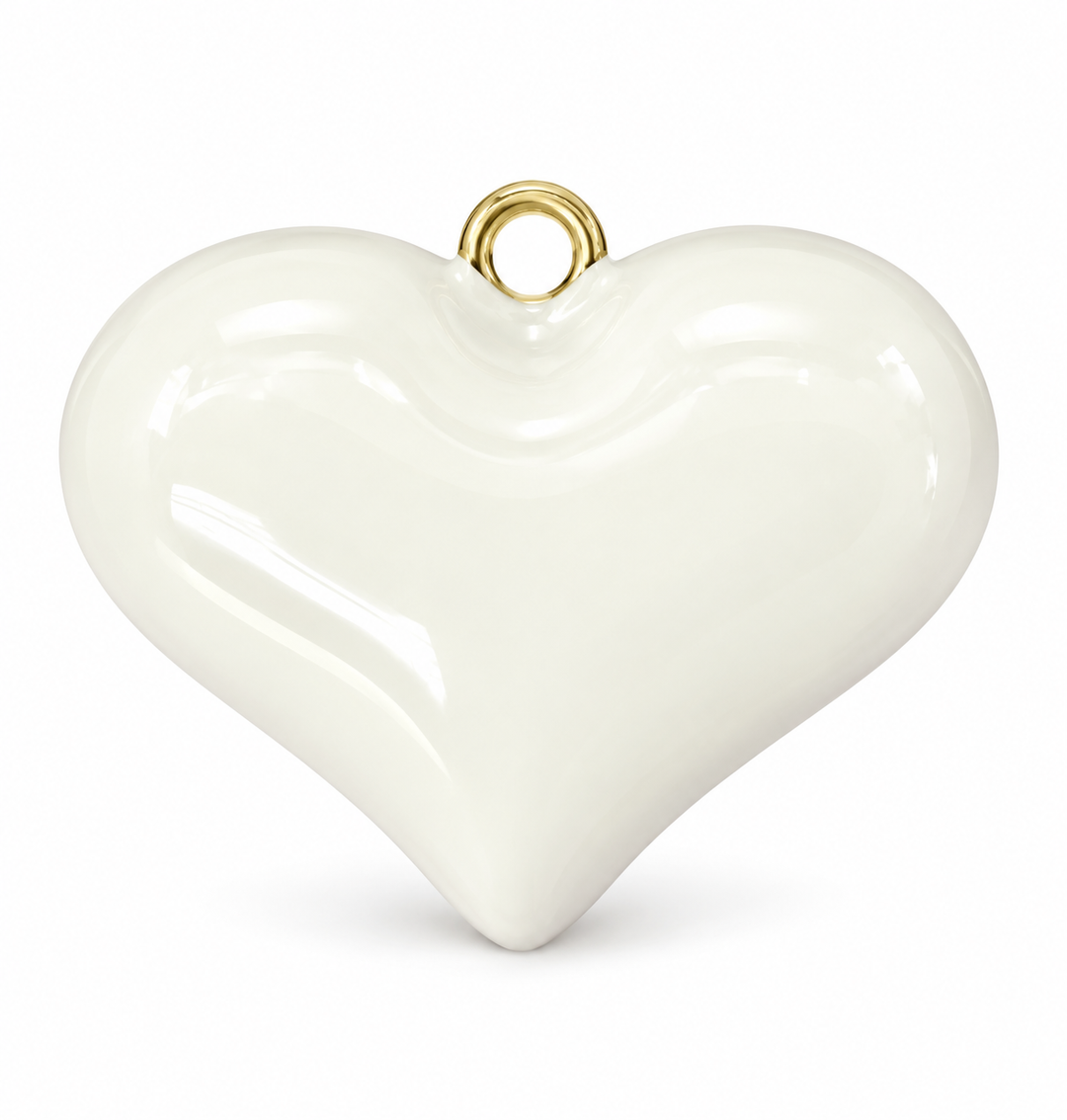 Glass Heart Pendant