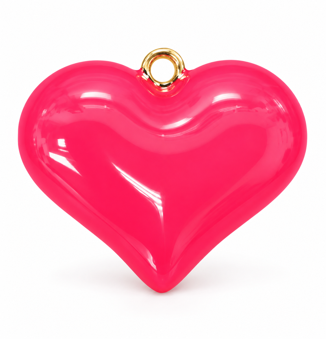Glass Heart Pendant