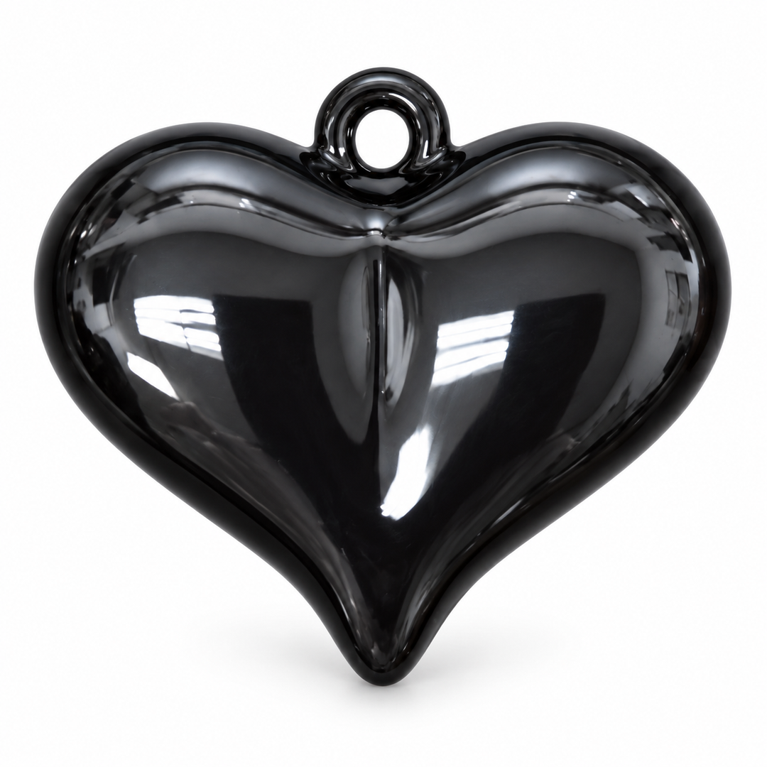 Large Enamel heart Pendant