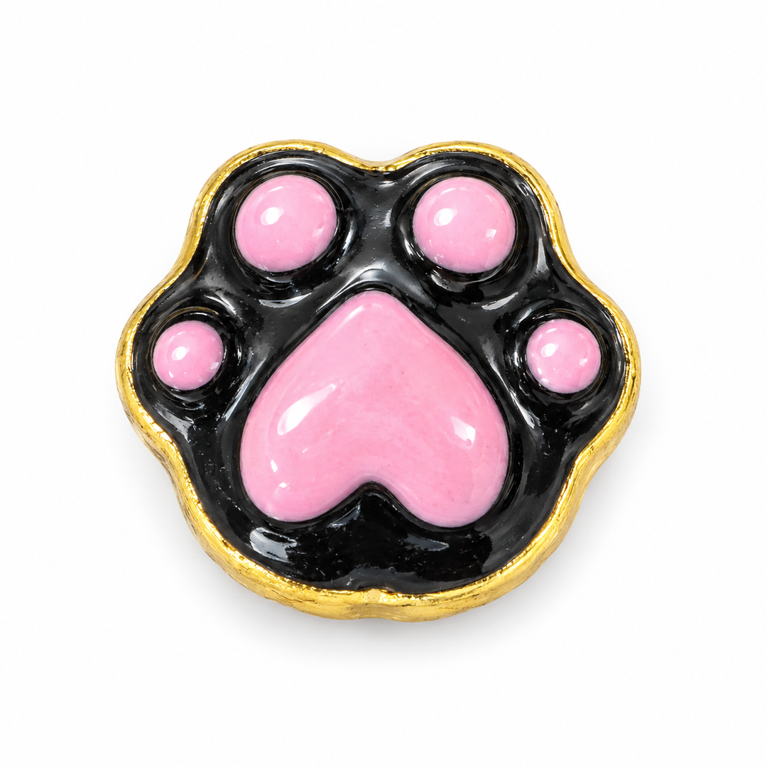 Hand Painted Paw Spacer