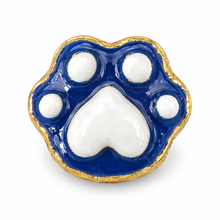 Hand Painted Paw Spacer