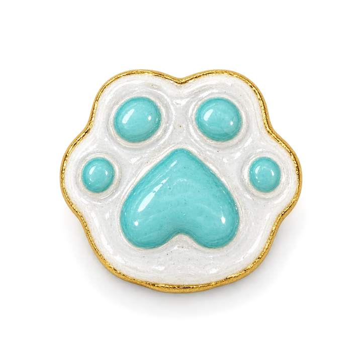 Hand Painted Paw Spacer