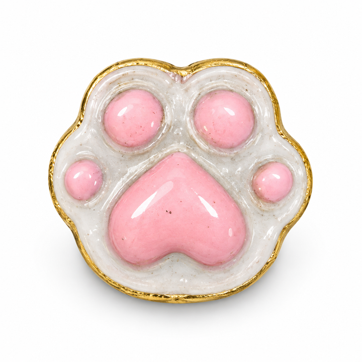 Hand Painted Paw Spacer