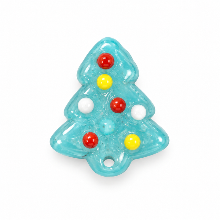 Hand Painted Christmas Tree Spacer
