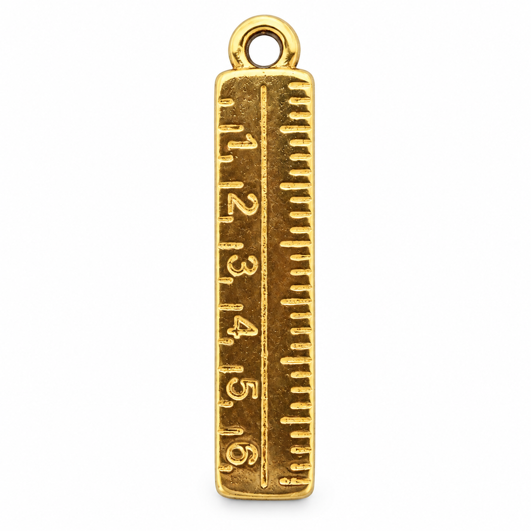Ruler/Pencil Charm