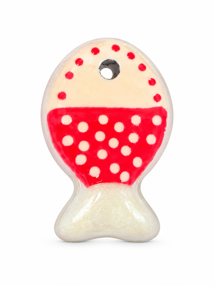 Hand Painted Fish Spacer