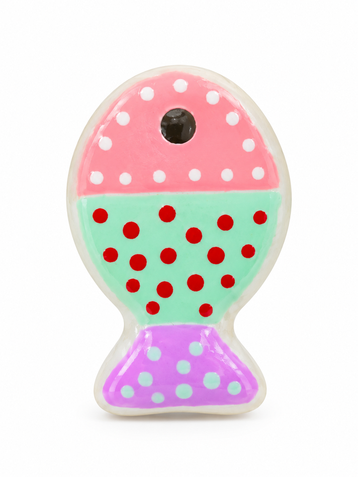Hand Painted Fish Spacer