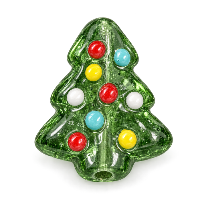Hand Painted Christmas Tree Spacer