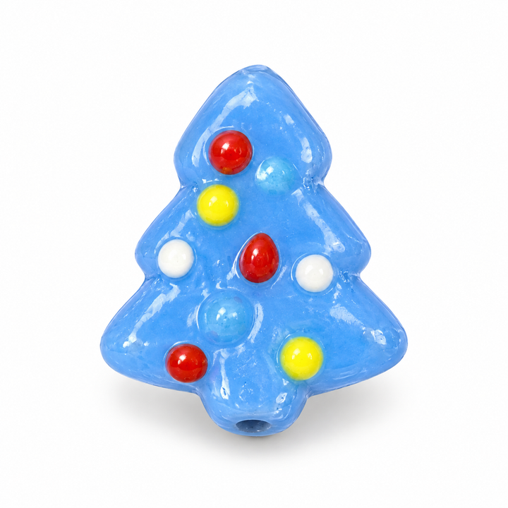 Hand Painted Christmas Tree Spacer