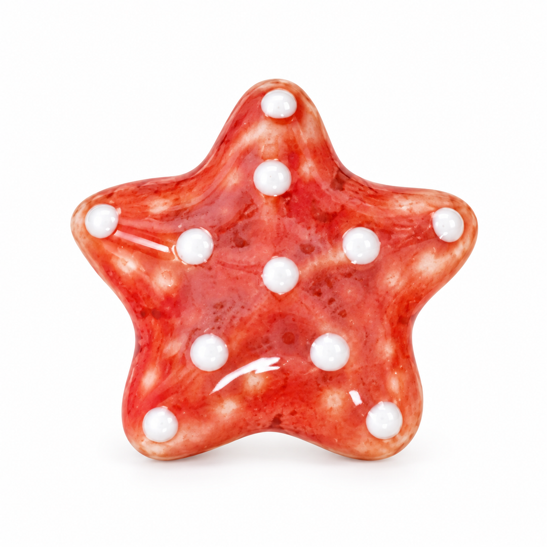 Hand Painted Starfish Spacer
