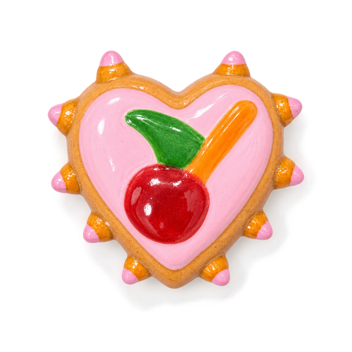 Hand Painted Heart Spacer