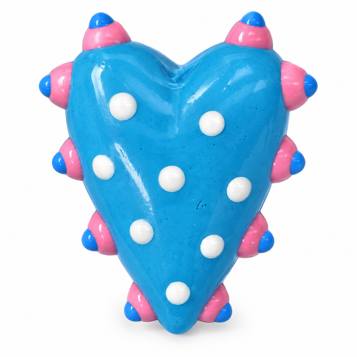 Hand Painted Heart Spacer