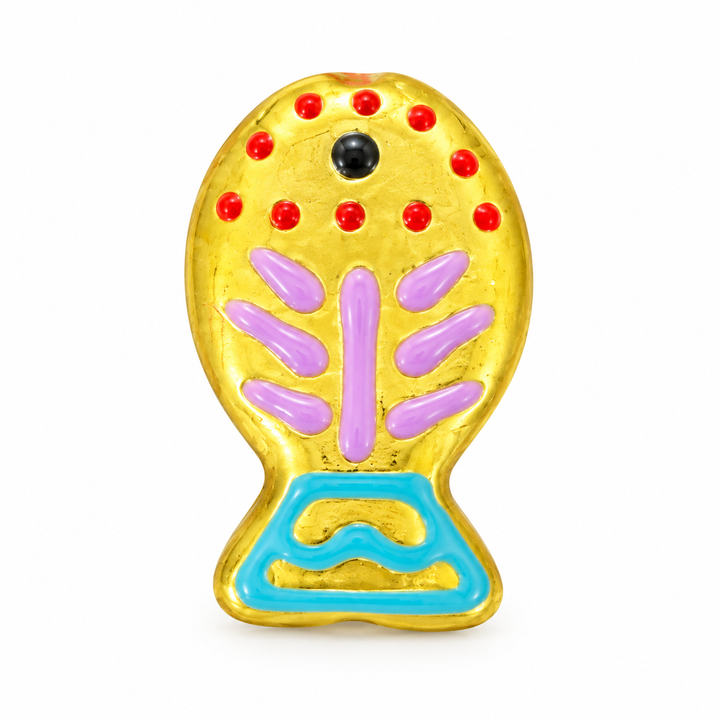 Hand Painted Fish Spacer