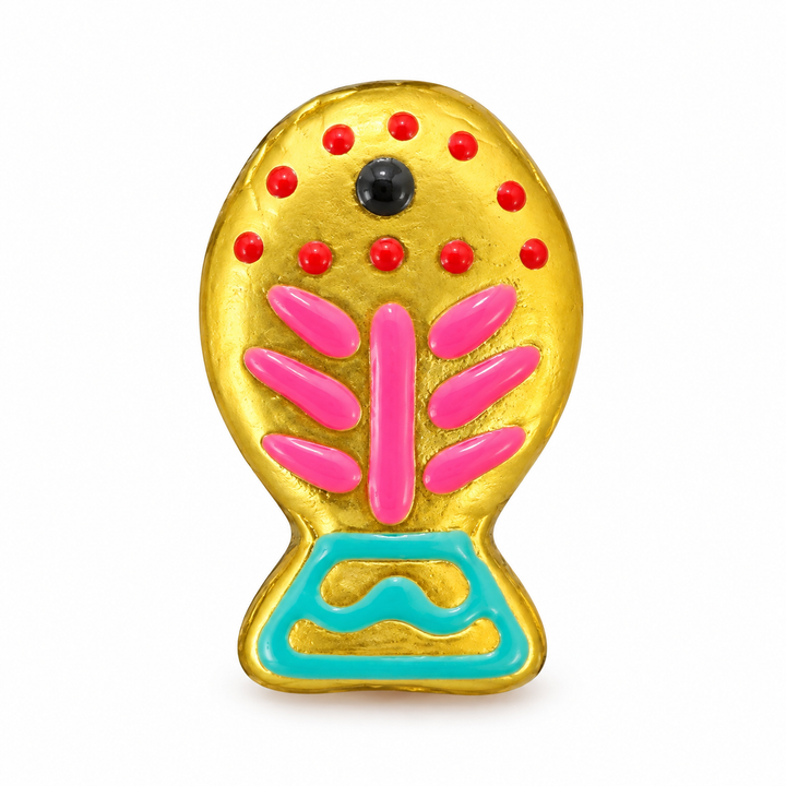 Hand Painted Fish Spacer