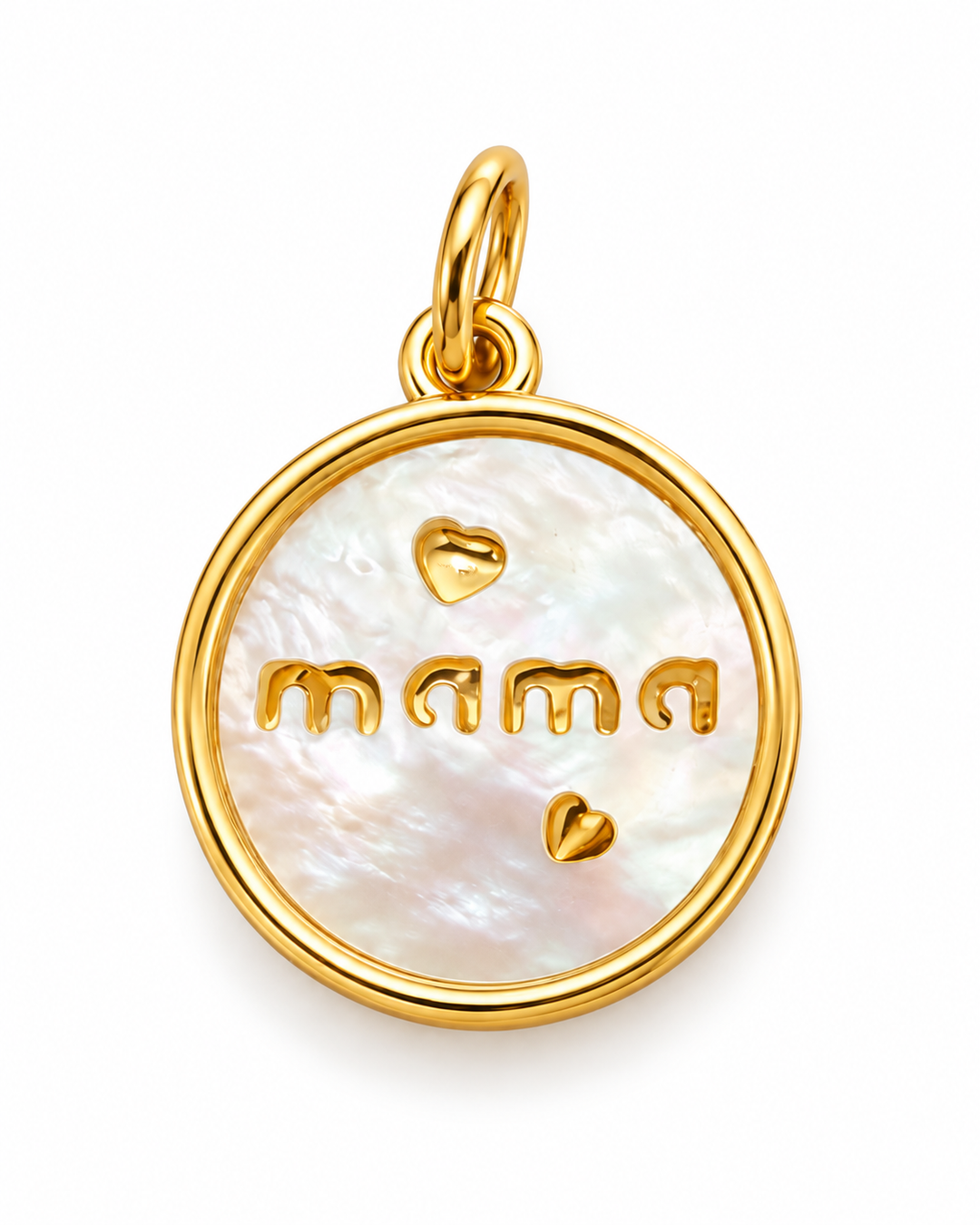 Mama Small Mother Of Pearl Charm