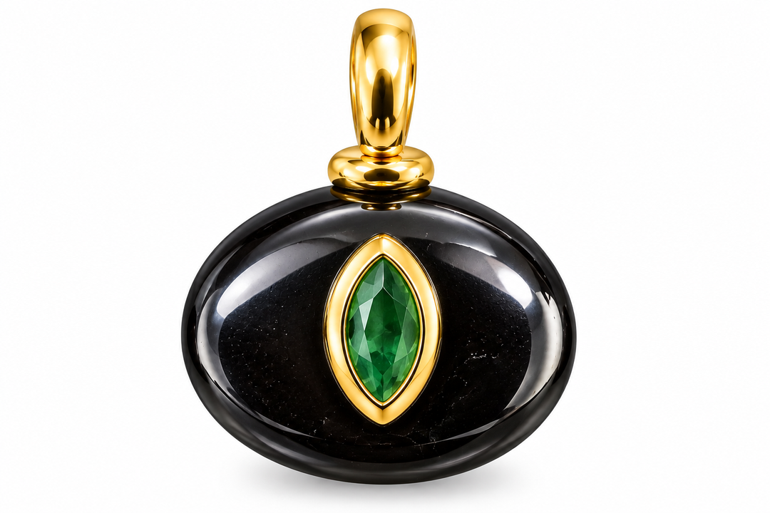 Black Onyx Charm