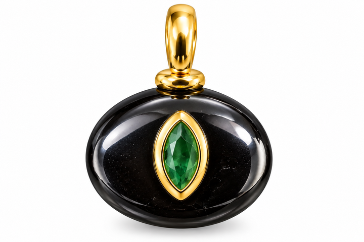 Black Onyx Charm