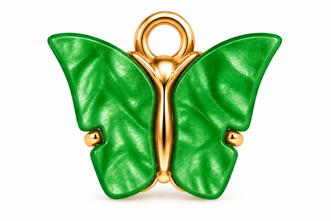Resin Butterfly Pendant