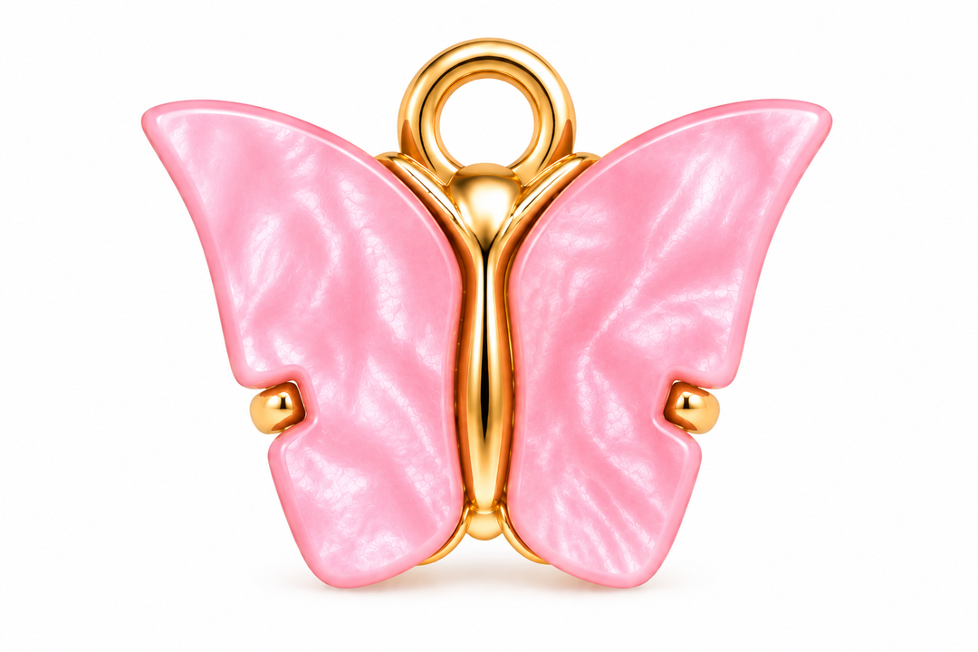 Resin Butterfly Pendant