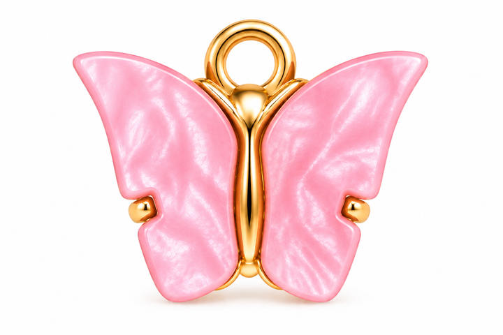 Resin Butterfly Pendant